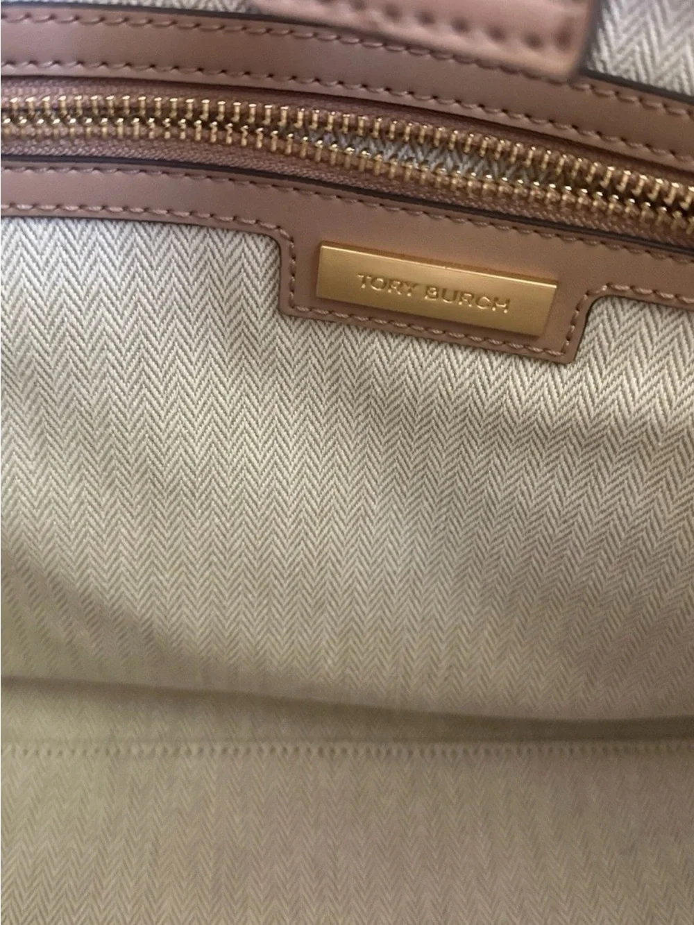 Tory Burch sleek leather